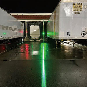 Proyector LED de 150W/200W, Luz LED Amarilla, Roja, Verde, Azul y Blanca, Proyección de Suelo, Zona de Seguridad, Pasillo, Almacén, Proyector de Líneas - Product Image 1