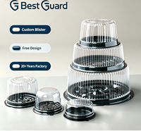 Beste Guard Custom Blister FDA Transparante Recyclebare PET Voedselveilige Wegwerp Plastic Taartverpakking Bakkerij Patisserie Koepel