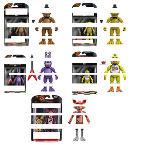 โมเดลของเล่น <span class=keywords><strong>FNAF</strong></span> อนิเมะ Five Nights at <span class=keywords><strong>Freddy</strong></span>'s ฟรีดดี้สีทองแบบขยับได้ ผลิตในญี่ปุ่น วัสดุ PVC ฟิกเกอร์แอคชั่น - Product Image 6