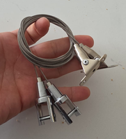 Câbles de suspension et accessoires pour enseignes au néon, cordes en acier inoxydable 304, câbles de sécurité pour enseignes et luminaires