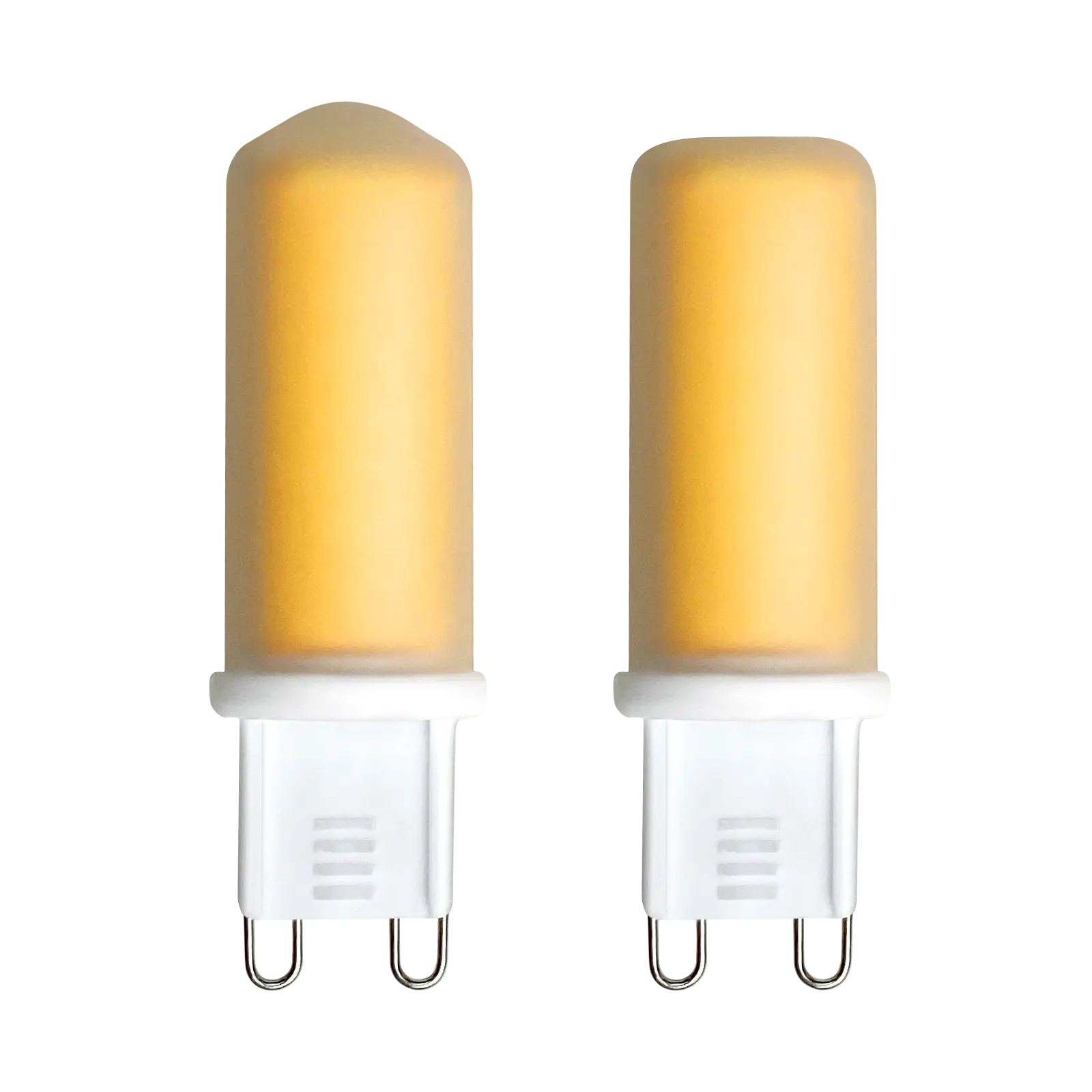 No-Flicker LED Chandelier Lighting Bulb 4.6W, 50Watt Halogen Equivalent G9 Bi Pin Base G9 Dimmable Warm LED Light Bulb