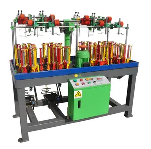 High Speed Fancy Braiding Machine Decorative Laces Making Machine Max Head Power Sales Bobbin Origin Size Service