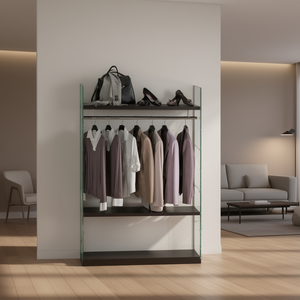 Clothes Rail For Living Room <b>Cabinet</b> ML 14F Modern Storage Solution - Product Image 3