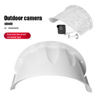 Precio de fabricación al aire libre impermeable plástico Sunny Rain Cámara cubierta montaje protección caso CCTV Accesorios