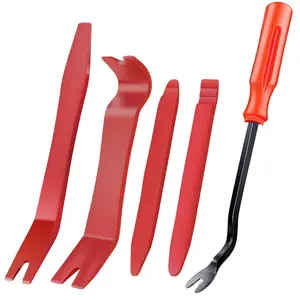 Kit de ferramentas para remoção de guarnições de carro, kit de ferramentas para remoção de painel de porta de janela, presilhas, rebites, presilhas, rebites, ferramentas para guarnição interior, carros