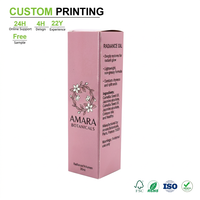 Boîtes personnalisées roses pour huiles capillaires avec impression couronne de jasmin pour flacon d'huile de camélia éclatante 30 ml – Vente en gros et en détail, approvisionnement en vrac
