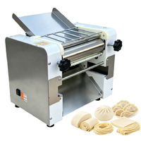 Machine à presser la pâte automatique en acier inoxydable, machine à rouler la pâte à pizza, neuve pour les boulangeries commerciales et les moulins à farine
