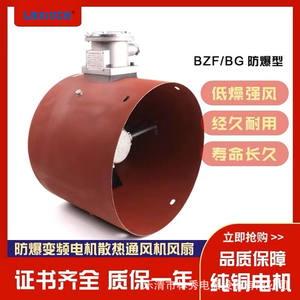 Ventiladores de Frecuencia Variable BG-160A de Suministro Directo, Ventiladores de Flujo Axial con Motor Específico, Ventiladores de Frecuencia Variable a Prueba de Explosiones - Product Image 2