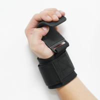 Support de poignet pour musculation en néoprène de qualité professionnelle, personnalisé OEM, unisexe, avec crochets métalliques, pour barre de musculation, exercices de force