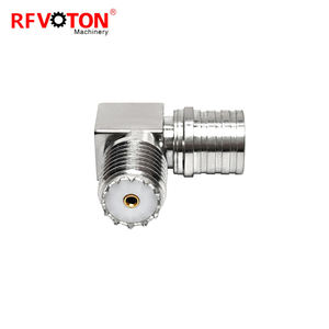 Fabricant RF Câble Connecteur Adaptateur à Angle Droit QMA Mâle <span class=keywords><strong>JACK</strong></span> vers <span class=keywords><strong>MINI</strong></span> UHF Femelle <span class=keywords><strong>Jack</strong></span> Coude Coaxial Adaptateur Convertisseur - Product Image 5