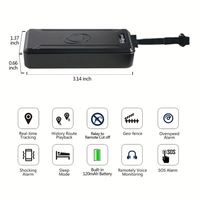 SinoTrack-Localizador de dispositivo de seguimiento de coche GSM GPRS, grabación antipérdida, en tiempo real, 4G, GPS
