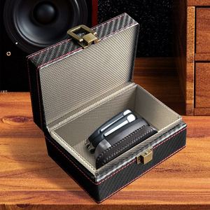 Boîte de blocage de Signal en cuir antivol pour clés de voiture, cartes de téléphones Fob, entrée sans clé, bloqueur de Signal RFID et <span class=keywords><strong>Cage</strong></span> de boîte <span class=keywords><strong>Faraday</strong></span> Premium - Product Image 6