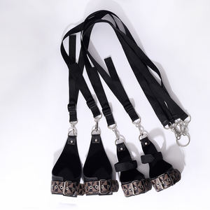 SM encuadernado esposas tobillo puños correas anillos colgantes puertas y ventanas encuadernación <span class=keywords><strong>de</strong></span> lujo pareja <span class=keywords><strong>castigo</strong></span> entrenamiento juguetes sexuales - Product Image 2