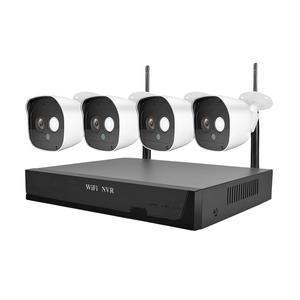 Bán chạy nhất nhà Hệ thống an ninh 4CH 1080P WIFI H.265 Bullet <span class=keywords><strong>Camera</strong></span> góc rộng hai chiều âm thanh tầm nhìn ban đêm CMOS NVR CCTV <span class=keywords><strong>Camera</strong></span> - Product Image 1