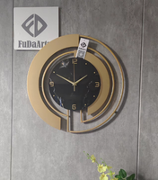 Jam Dinding Kontemporer Modern Nordik 45Cm Jam Tangan Gantung Kreatif Ruang Tamu Restoran Jarum Mewah Ringan Dropshipping WEEE
