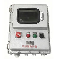 Boîtier de distribution en acier inoxydable ignifuge IP55, panneaux de commande de signalisation industrielle pour sites miniers