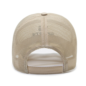 Wholesale Summer Sun Protection Breathable Mesh 6 Panel Unisex Baseball Cap Sports Caps Sun Hat for Women Men - Product Image 6