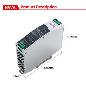 WDR-75W-12/24/48V Din Rail biến áp năng lượng mới 3D máy in thông minh tự động chuyển đổi cung cấp điện <span class=keywords><strong>DC</strong></span> LED Strip SMPS - Product Image 2
