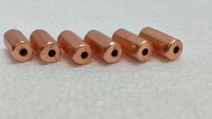 Perles en cuivre massif facettées de 12 mm pour la fabrication de bijoux, entretoises pour bracelets, colliers, artisanat, fournitures de perlage et accessoires de bricolage - Product Image 3