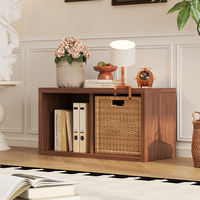 Meuble de rangement et de présentation modulaire personnalisable en cubes, pour livres et petits objets, idéal pour la décoration de la maison, du bureau, du salon ou de la villa