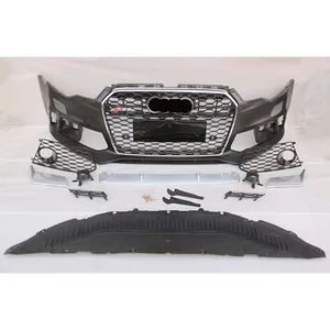 Rs6 עיצוב bodykit c7 הפגוש הקדמי 16-18 מול סורג ישן לסגנון חדש עבור audi a6 4 גרם s6 2013 2014 2015