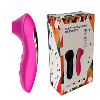 Diskreter Versand Weibliche Sexprodukte USB Aufladbar Wasserdicht 10 Frequenzen Saug- und Massage-Stimulator für Frauen