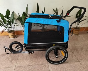 Ventes chaudes en Europe, poussette pour chien et <span class=keywords><strong>remorque</strong></span> à <span class=keywords><strong>vélo</strong></span>, <span class=keywords><strong>remorque</strong></span> à <span class=keywords><strong>vélo</strong></span> pour chiens et <span class=keywords><strong>animaux</strong></span> - Product Image 4