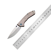 Cuchillo Plegable Profesional Personalizado 748 para Campismo, Senderismo y Uso Diario (EDC) con Mango de Aleación de Aluminio Resistente para Pesca y Uso en el Bolsillo