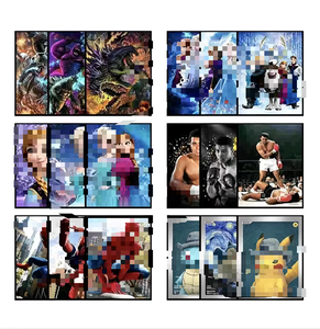 . Póster 3D Lenticular Japonés de Anime con Efecto Flip de Estrellas Famosas, Póster 3D con Efecto Flip de Estrellas de Cine y Deportistas, Póster 3D de Jugador de Fútbol - Product Image 1