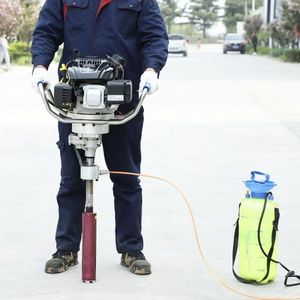 Equipo de Perforación de Gasolina Portátil para Muestreo Geológico, 20m de Profundidad, para Exploración en Campo, Precio con Descuento - Product Image 2