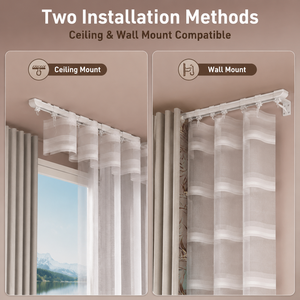 Sistema Profesional <span class=keywords><strong>de</strong></span> Rieles para Cortinas Plegables en S, <span class=keywords><strong>Riel</strong></span> <span class=keywords><strong>de</strong></span> Aluminio 6063-T5 <span class=keywords><strong>de</strong></span> Alta Resistencia con Deslizadores Silenciosos - Product Image 4
