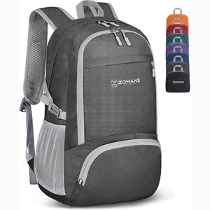 Échantillon gratuit Nouveaux et très appréciés sacs à dos pliables pour filles, légers, tendance et aux couleurs contrastées - Product Image 1