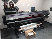 Imprimante et traceur numérique UV grand format intégrés Mimaki UCJV300-160 de haute qualité, neufs