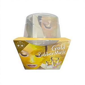 Mascarilla de Gel Coreana Rica en Humectantes con Oro y Carbón para Calmar la Piel Sensible, Mejorar la Luminosidad, Firmeza y Beneficios Antienvejecimiento - Product Image 1