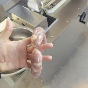 Lieur de saucisses entièrement automatique à ligne unique Machine à lavement de haute qualité Ligne de traitement du salami - Product Image 1