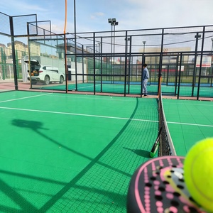 Toit de tente en PVC pour terrain de padel, personnalisé, facile à assembler, fabricant, terrain de padel standard, terrain de padel panoramique, terrains de padel professionnels - Product Image 5