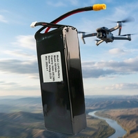 Batterie de drone au lithium polymère LEADYO LP6S16Ah 22.2V 6S 16000mAh 70C pour UAV et drone avec connecteurs XT90/XT60