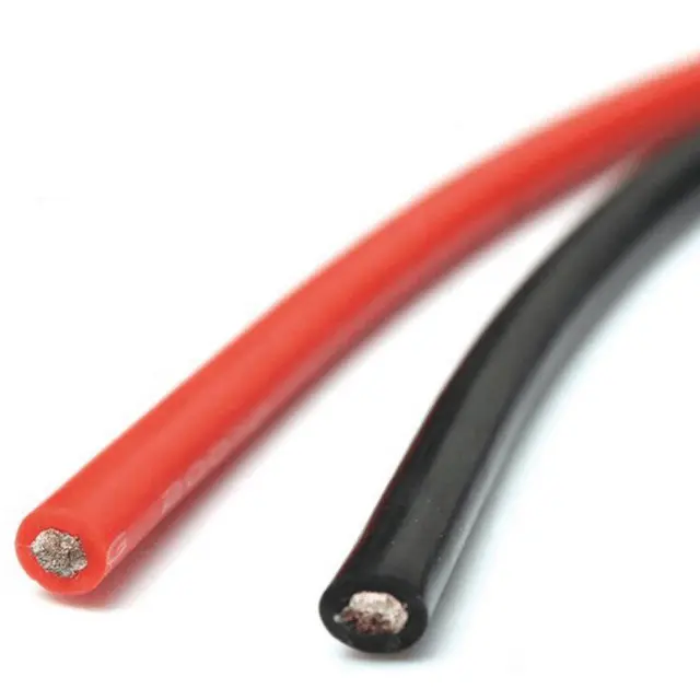High Flexible Tinned Copper Single Core 4 6 8 10 12 14 18 24 AWG Silicone Wire Cable