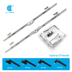 Poignée de verrouillage multipoints moderne <span class=keywords><strong>pour</strong></span> fenêtre PVC, avec tige espagnolette 400-1600mm, <span class=keywords><strong>pour</strong></span> portes battantes/coulissantes - Product Image 1