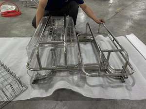 Carro de transporte para Hospital Médico de bebé, cuna infantil con cuna, cuna para bebé recién nacido - Product Image 3