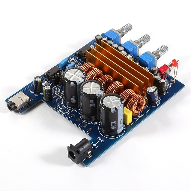 amplifier board class D amplifier Hifi Subwoofer Amplifier module 2*50W+100W 24V TPA3116 2.1 High power digital
