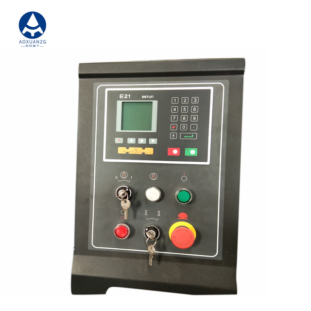 New Estun E21 Semi-Automatic Hydraulic Press Brake Controller Panel with Motor & Pump