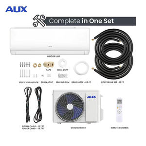 AUX 1,5 P инверторный Кондиционер 12000BTU мини Сплит охлаждения и нагрева R32 низкое напряжение 220 В 50/60 Гц энергосберегающий AC - Product Image 3