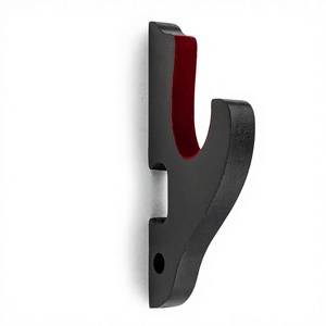 Supporto da Parete per Spada in Legno Ekkhysis, Gancio Imbottito in Velluto, Espositore Regolabile, Rastrelliera Non Pieghevole per Spada Samurai e Tanto - Product Image 3