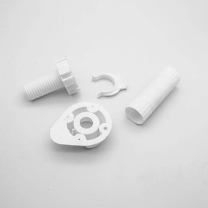 Pieds réglables en PP pour armoires de cuisine, 10 cm, blanc pur, en plastique, à clipser pour armoires, placards et meubles - Product Image 3