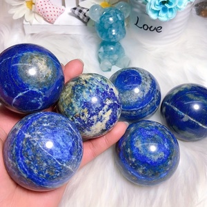 Venta al por Mayor de Esferas de Lapislázuli de Estilo Bohemio, Piedra de Cristal Natural Curativa para Decoración del Hogar Única y Regalos Navideños - Product Image 6