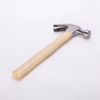 Marteau à griffes en acier à haute teneur en carbone personnalisable professionnel avec manche en bois pour l'agriculture et l'utilisation des machinistes de construction