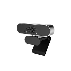 2020 Hot Silver Video Calling Web Cam USB Interface HD 1080P Recording Web Camera Rotate 360 Degree With Microphone