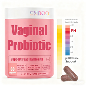 Probiotiques vaginaux et vitamines à base de canneberge super-aliment pour l'équilibre du pH, mélange de prébiotiques, flore vaginale saine pour femmes - Product Image 3
