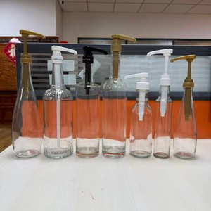 कस्टम सिरप ग्लास बोतल 200 एमएल 250 एमएल 330 एमएल 350 एमएल 500 एमएल 750 एमएल 1000 एमएल 1 एल ग्लास सिरप बोतल पंप कॉफी सिरप डिस्पेंसर के साथ - Product Image 6